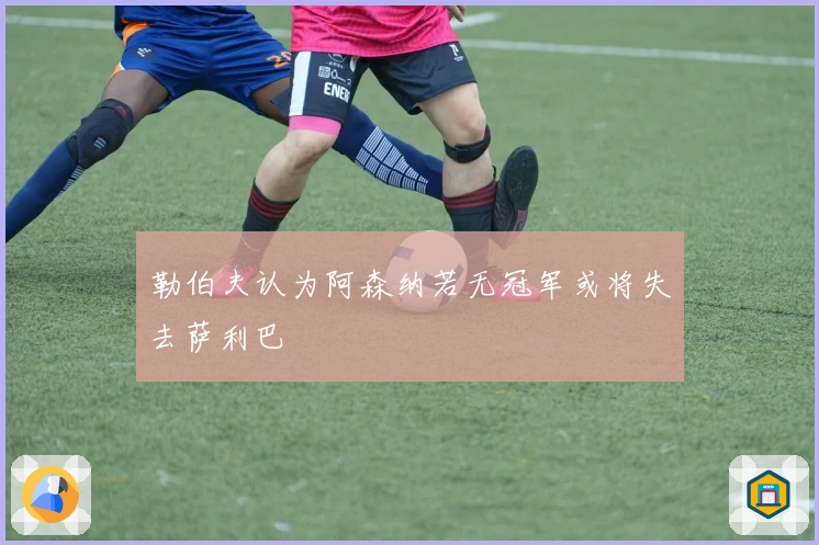 勒伯夫认为阿森纳若无冠军或将失去萨利巴